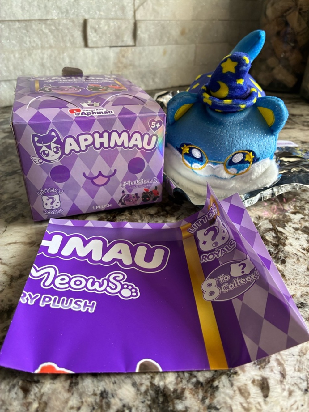 Aphmau MeeMeows Wizard Cat from the Series 9 Royals collection